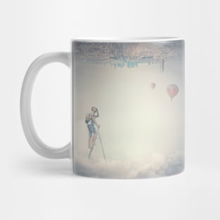 ladder to the world above Mug